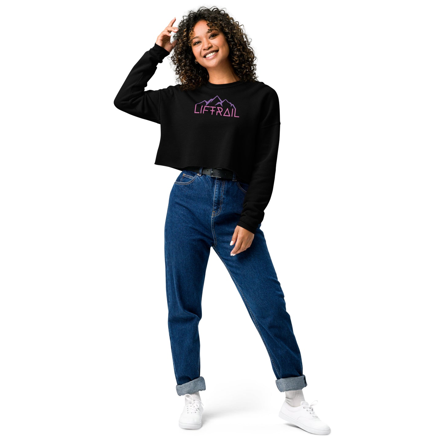 Sweat-Shirt Crop-Top LIFTIA