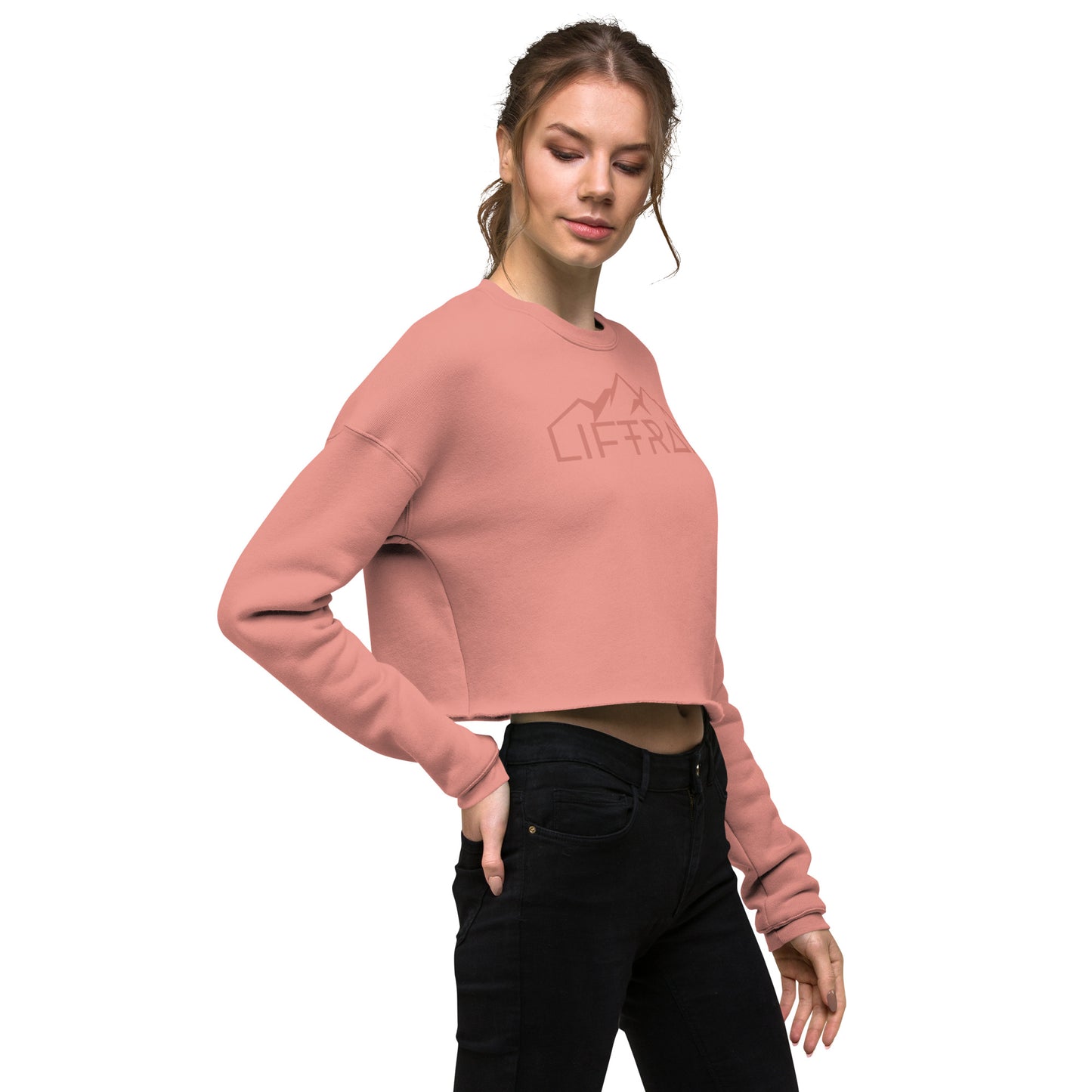 Sweat-Shirt Crop-Top LIFPINK