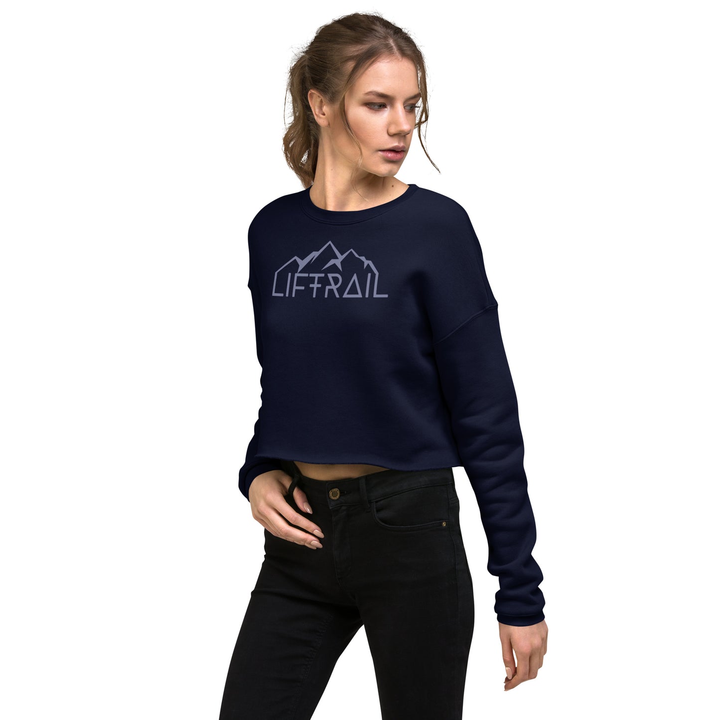 Sweat-Shirt Crop-Top LIFTNAVY