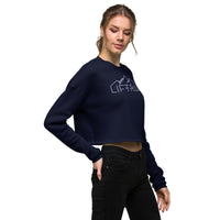 Sweat-Shirt Crop-Top LIFTNAVY